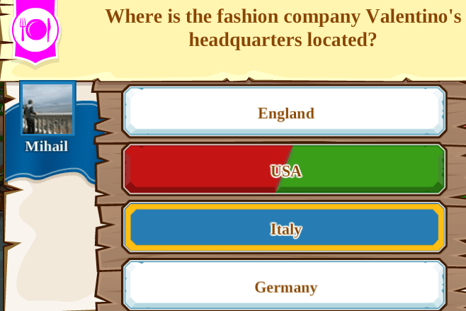 Where is the fashion company Valentino's headquarters located?