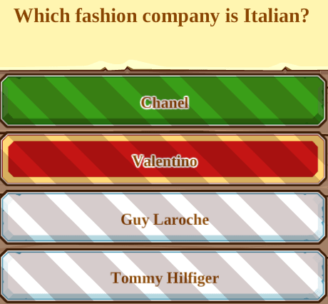 Which fashion company is Italian?
