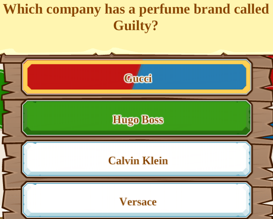 Which company has a perfume brand called Guilty?
