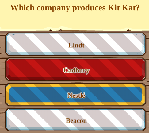 Which company prodices Kit Kat?
