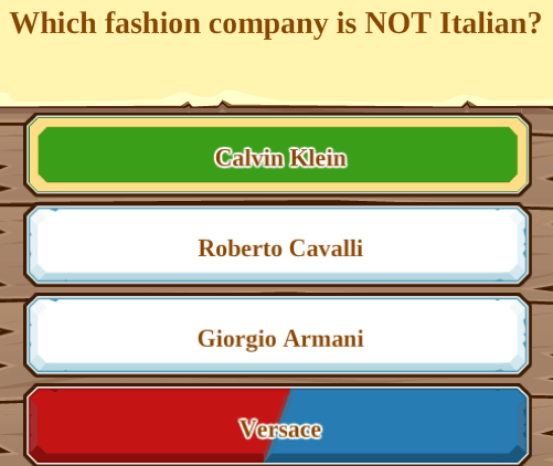 Which fashion company is NOT Italian?