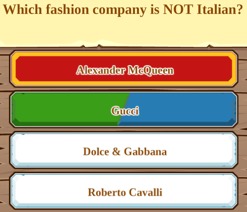Which fashion company is NOT Italian?