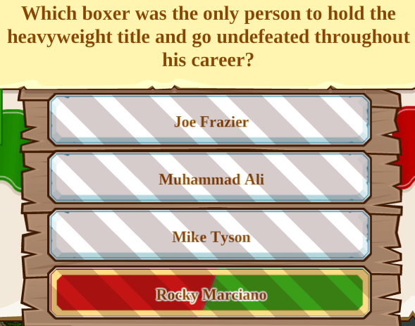 Which boxer was the only person to hold the heavyweight title and go undefeated throughout his career?