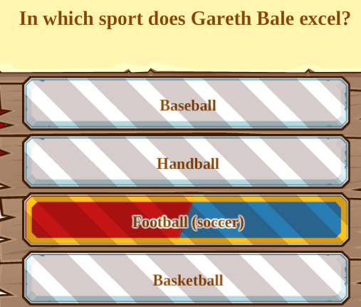 In which sport does Gareth Bale excel?