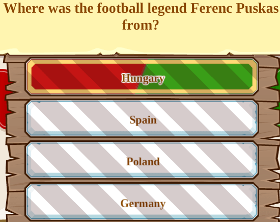 Where was the football legend Ferenc Puskas from?