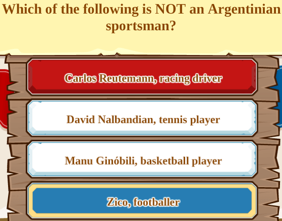 Which of the following is NOT an Argentinian sportsman?