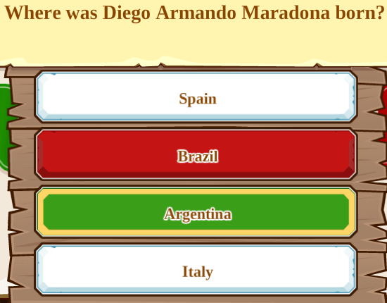 Where was Diego Armando Maradona born?