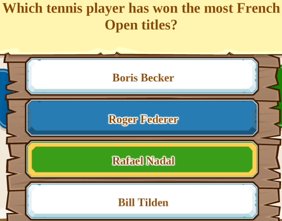 Which tennis player has won the most French Open titles?