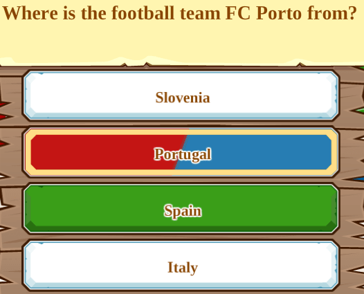 Where is the football team FC Porto from?