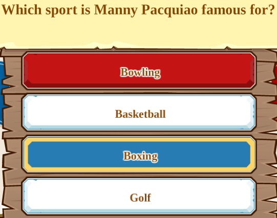 Which sport is Manny Pacquiao famous for?