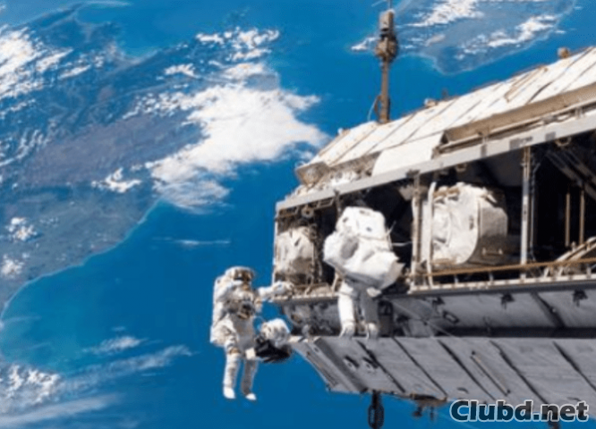 Astronautas en el espacio ultraterrestre - imagen